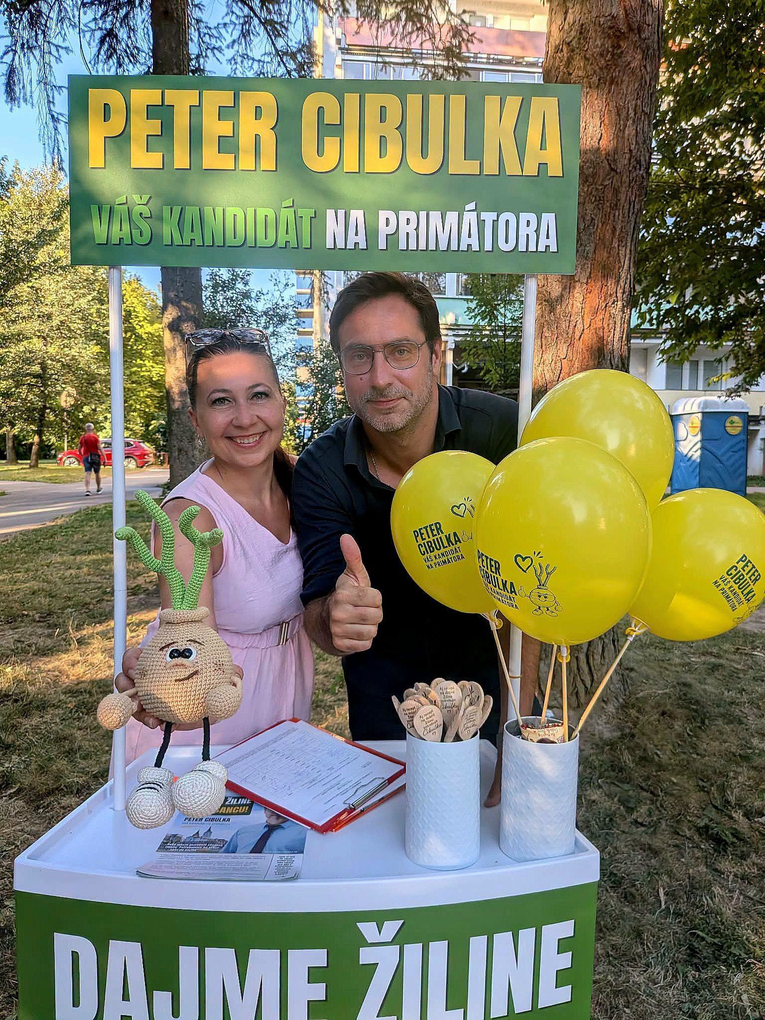 Jana Paučinová pri stretnutí s obyvateľmi